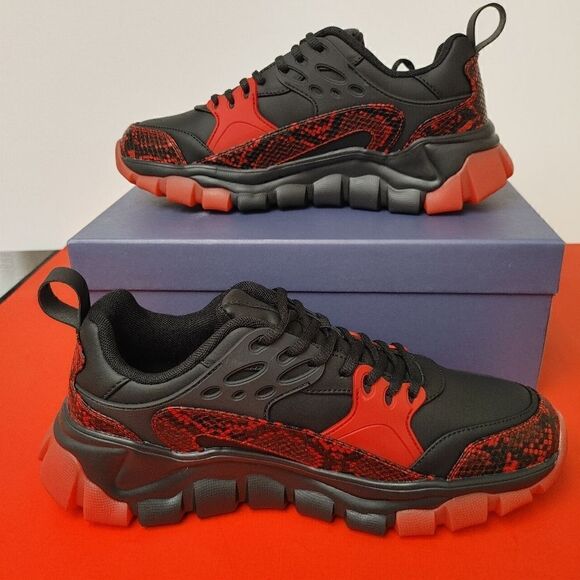 MAZINO SPHENE FASHION CHUNKY SNEAKERS. - Picture 2 of 8